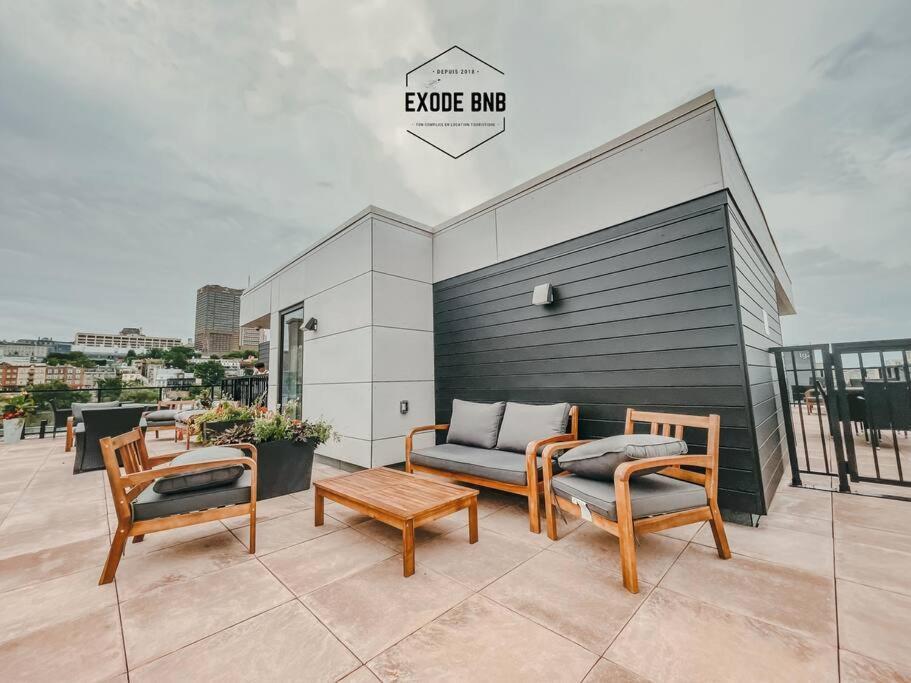 Le Rustique, Chic En Ville, Bbq/ Piscine Ciudad de Quebec Exterior foto